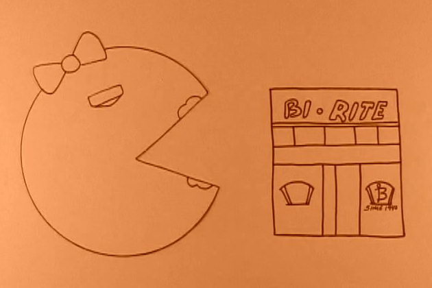 Your Store Ms Pac Man Drawing